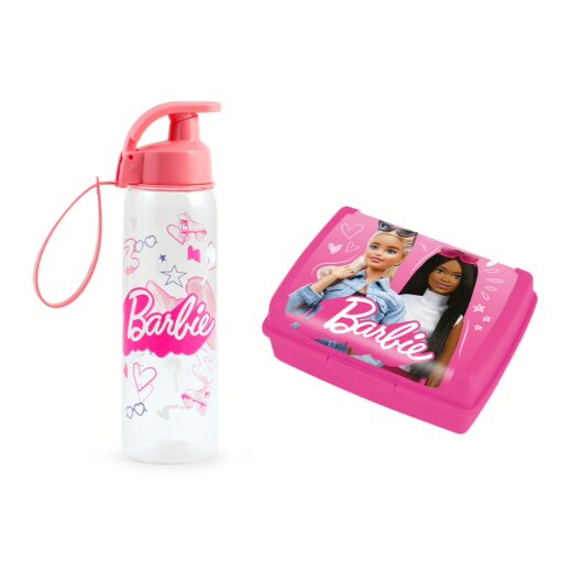 SET MERENDA BARBIE BORRACCIA  + PORTA MERENDA