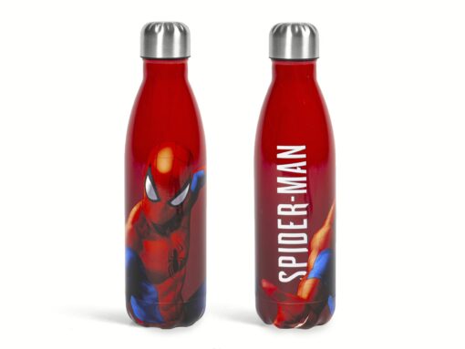 BOTTIGLIA TERMICA ACCIAIO INOX SPIDERMAN